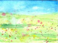 abstract meadow